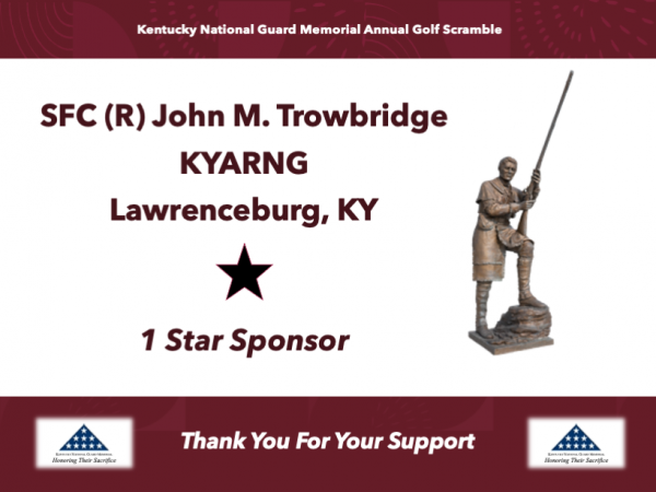SFC (Ret) John Trowbridge