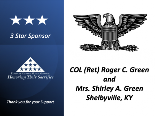 COL (R) Roger Green