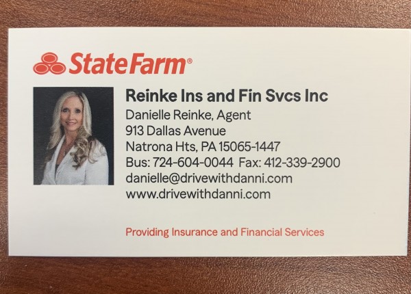 State Farm Agent Danielle Reinke