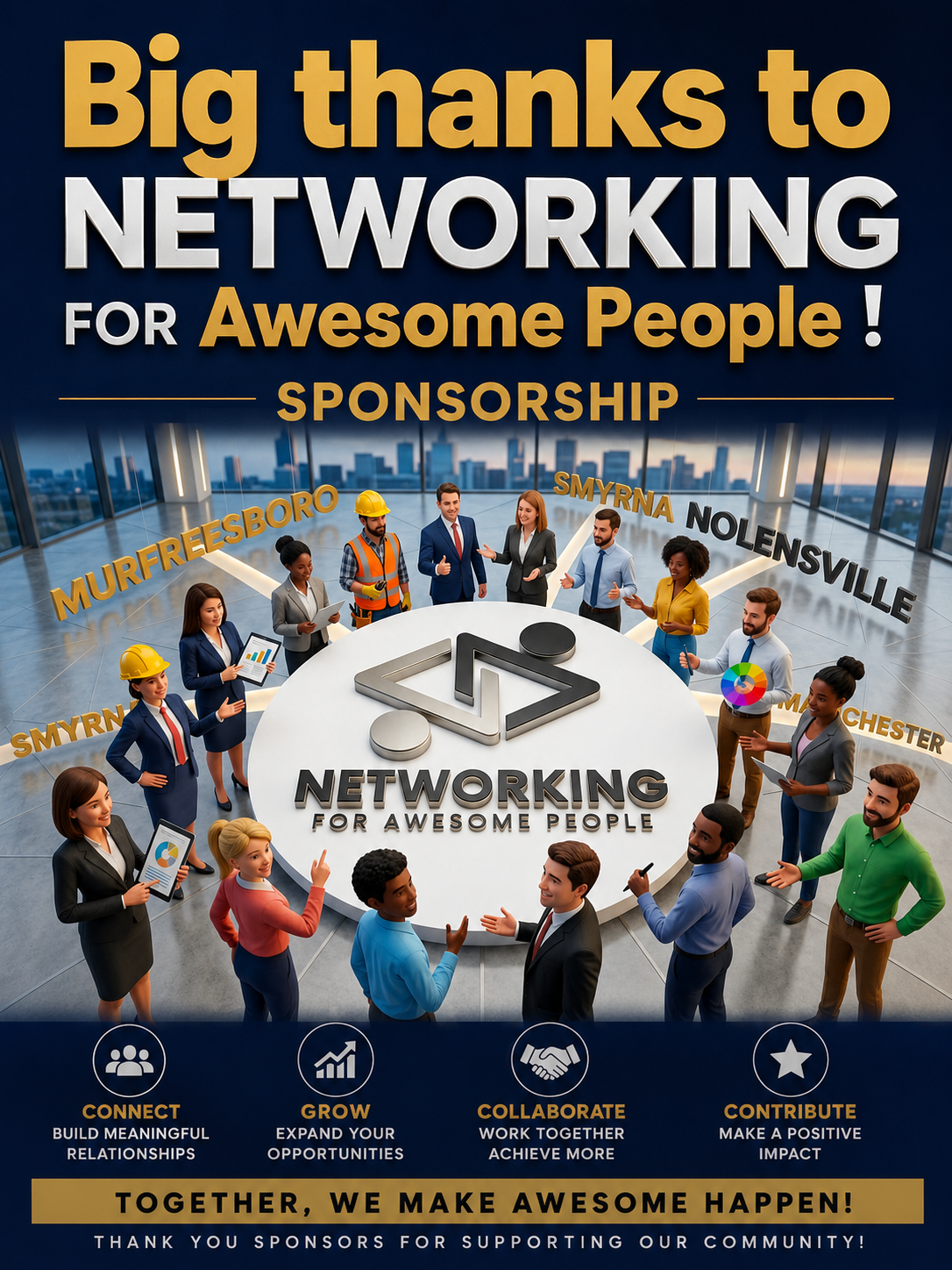 NETWORKING FOR awesome people