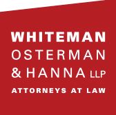 Whiteman, Osterman & Hanna LLP.