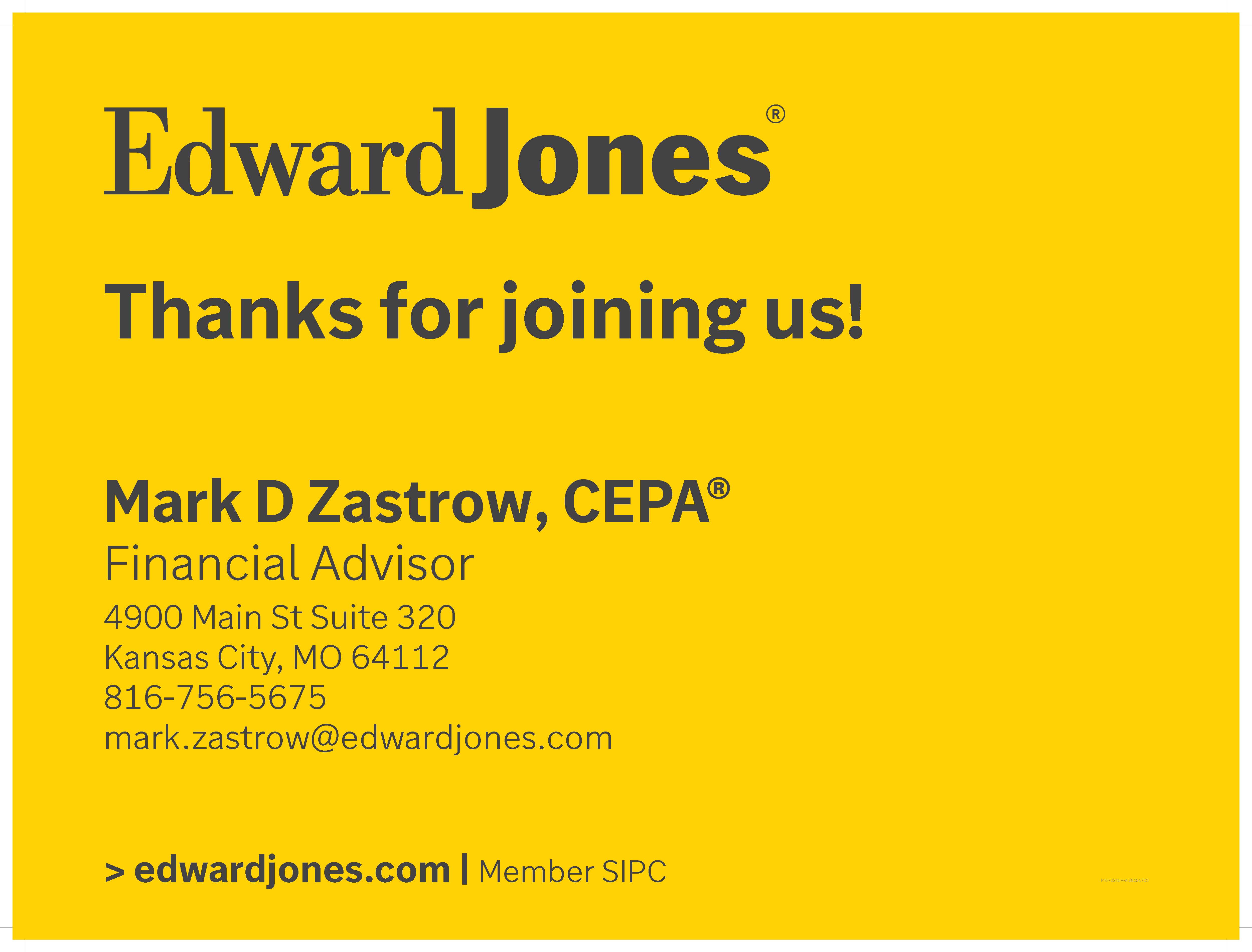 Edward Jones- Mark Zastrow