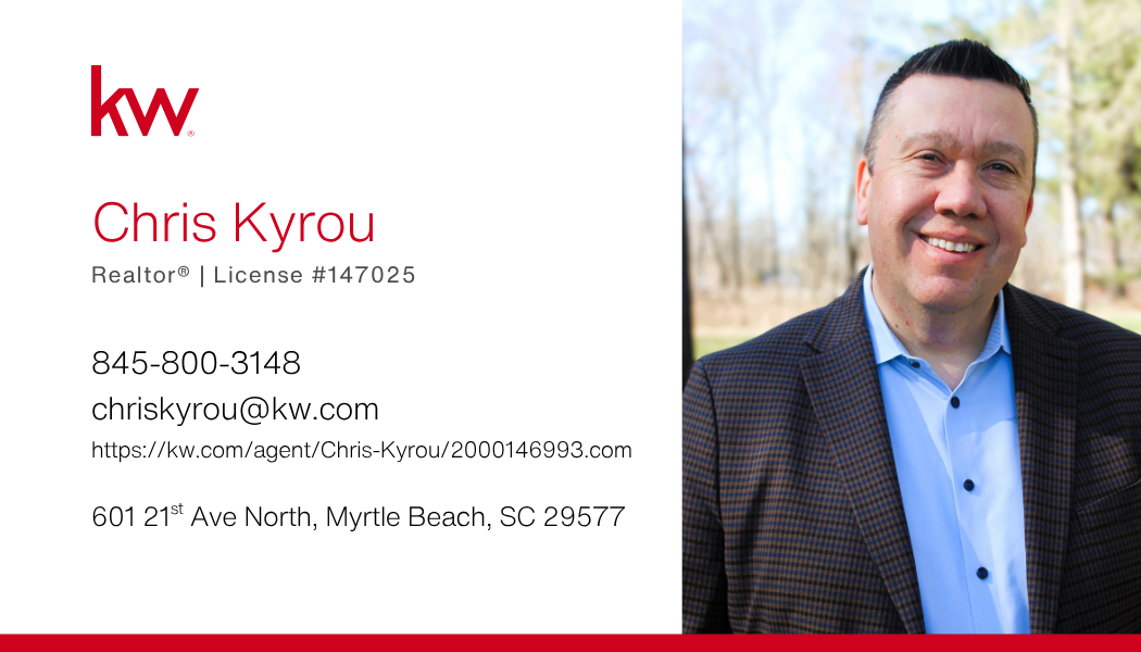 Chris Kyrou Realtor®?Keller Williams Innovate South Myrtle Beach