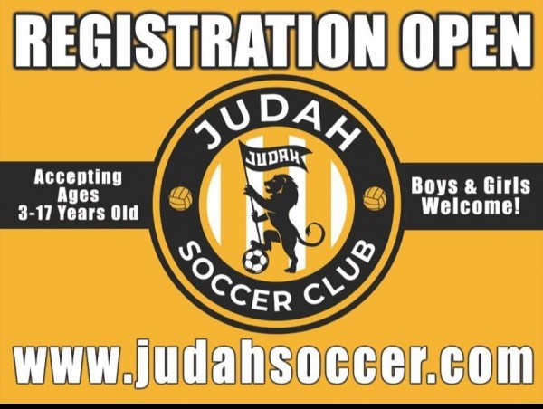 Judah Soccer sign